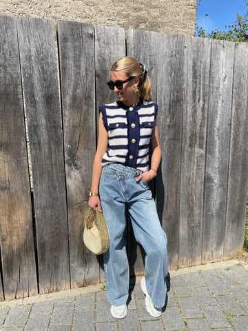 Jeans croisé PAULA