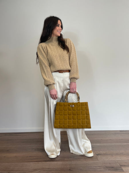 Sac cabas caramel KIARA