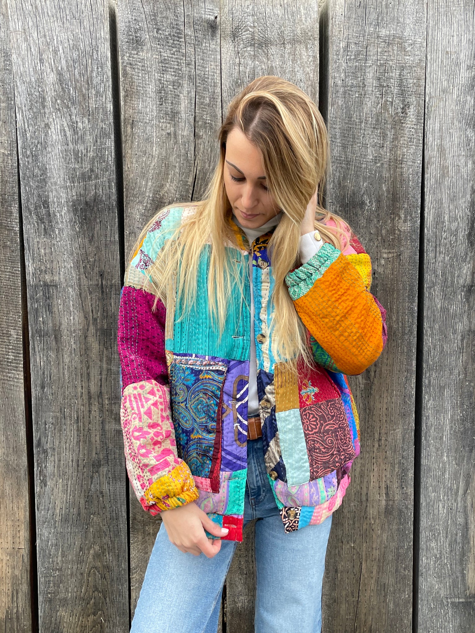 Veste patchwork ELLIE
