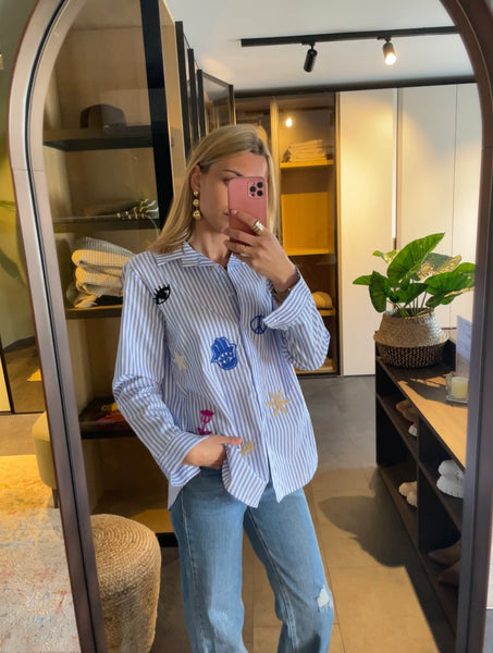 Chemise rayée NORMA