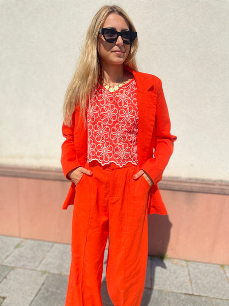 Pantalon rouge CALVI