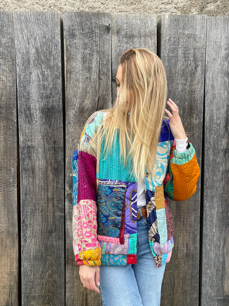 Veste patchwork ELLIE
