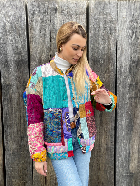 Veste patchwork ELLIE