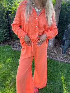 Ensemble orange HARRY