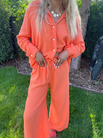 Ensemble orange HARRY