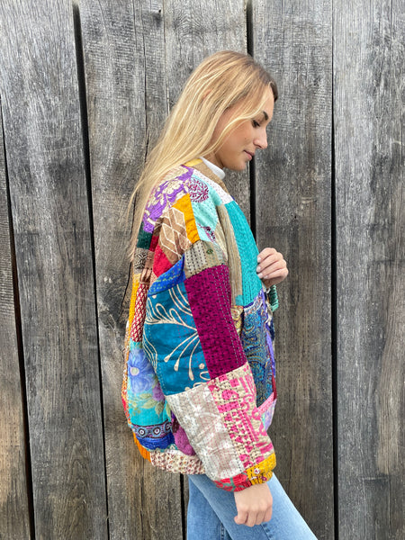 Veste patchwork ELLIE