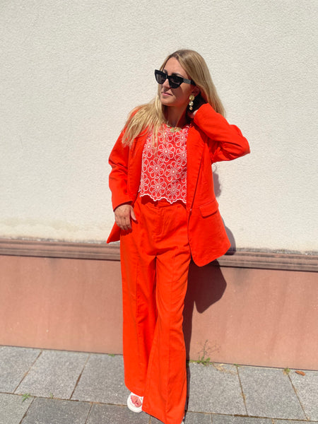 Pantalon rouge CALVI