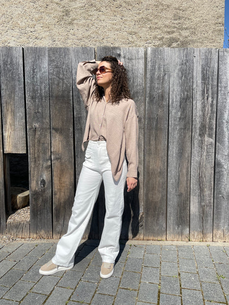 Pantalon blanc NELLY