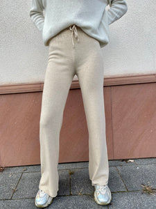 Pantalon beige cachemire PIA