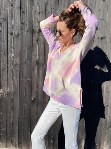 Pull tie and dye rose CASSIE