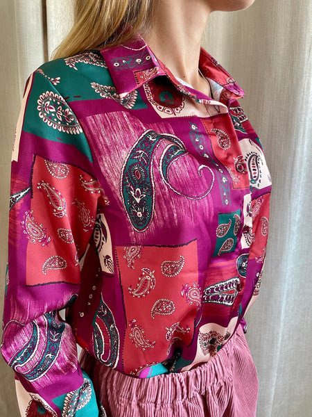 Chemise fushia NOLA