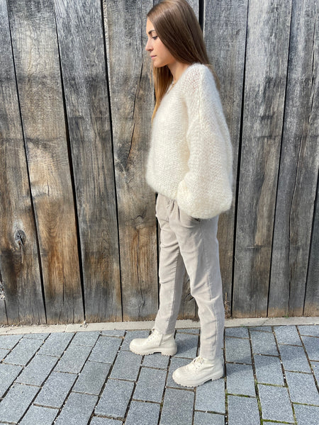Pantalon velours beige ROCA