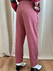 Pantalon velours rose TOMS