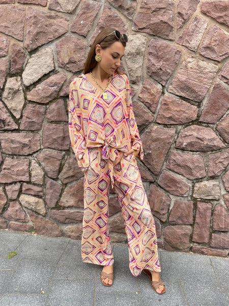 Ensemble bohème coloré POLI