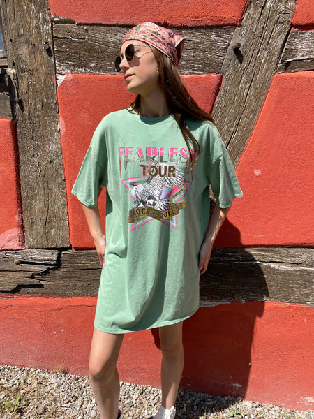 Robe T-shirt kaki EMMA