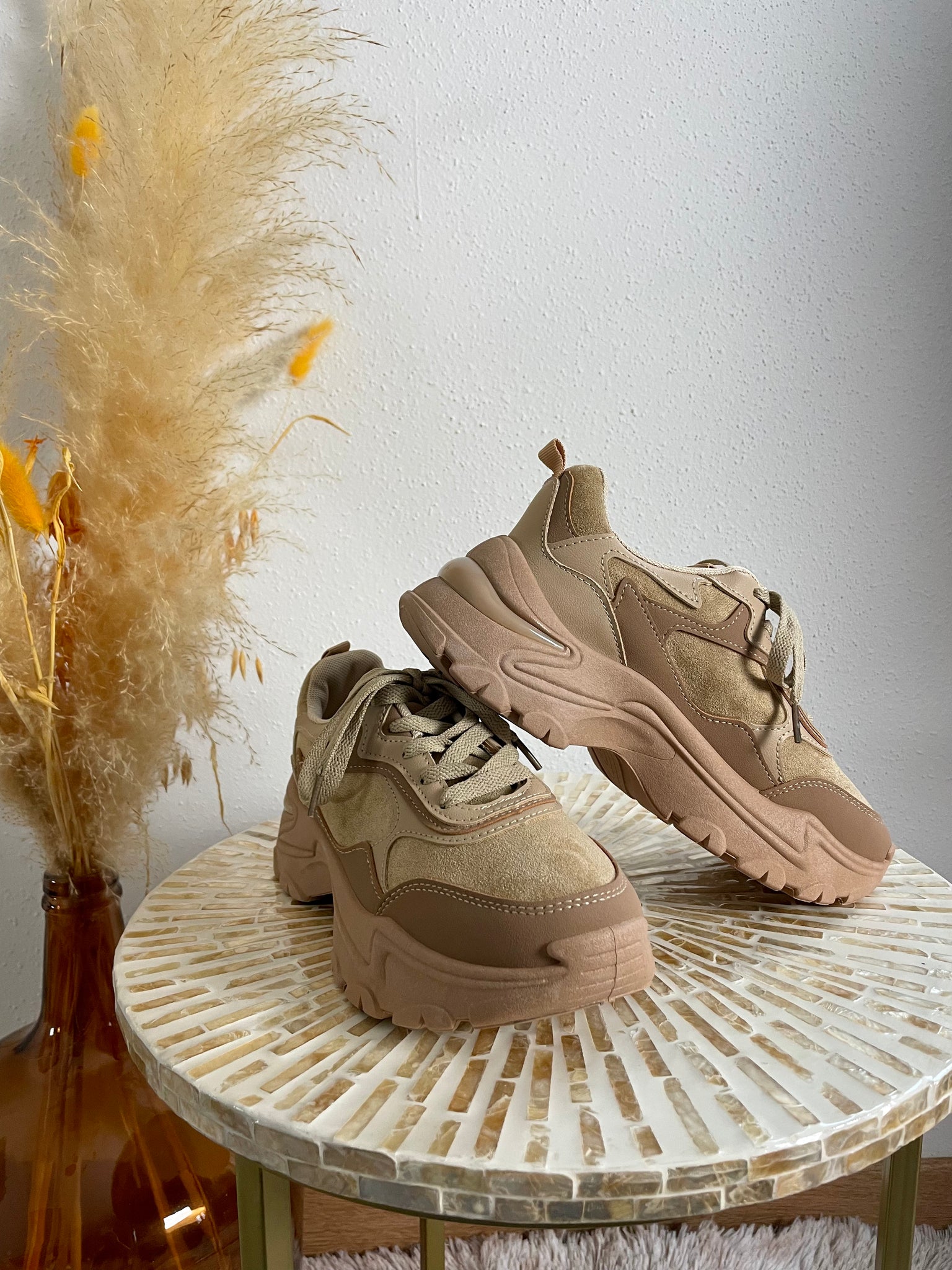 Baskets brunes CARLA