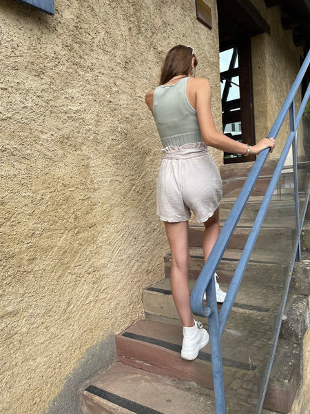 Short beige ANIA
