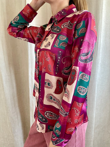 Chemise fushia NOLA