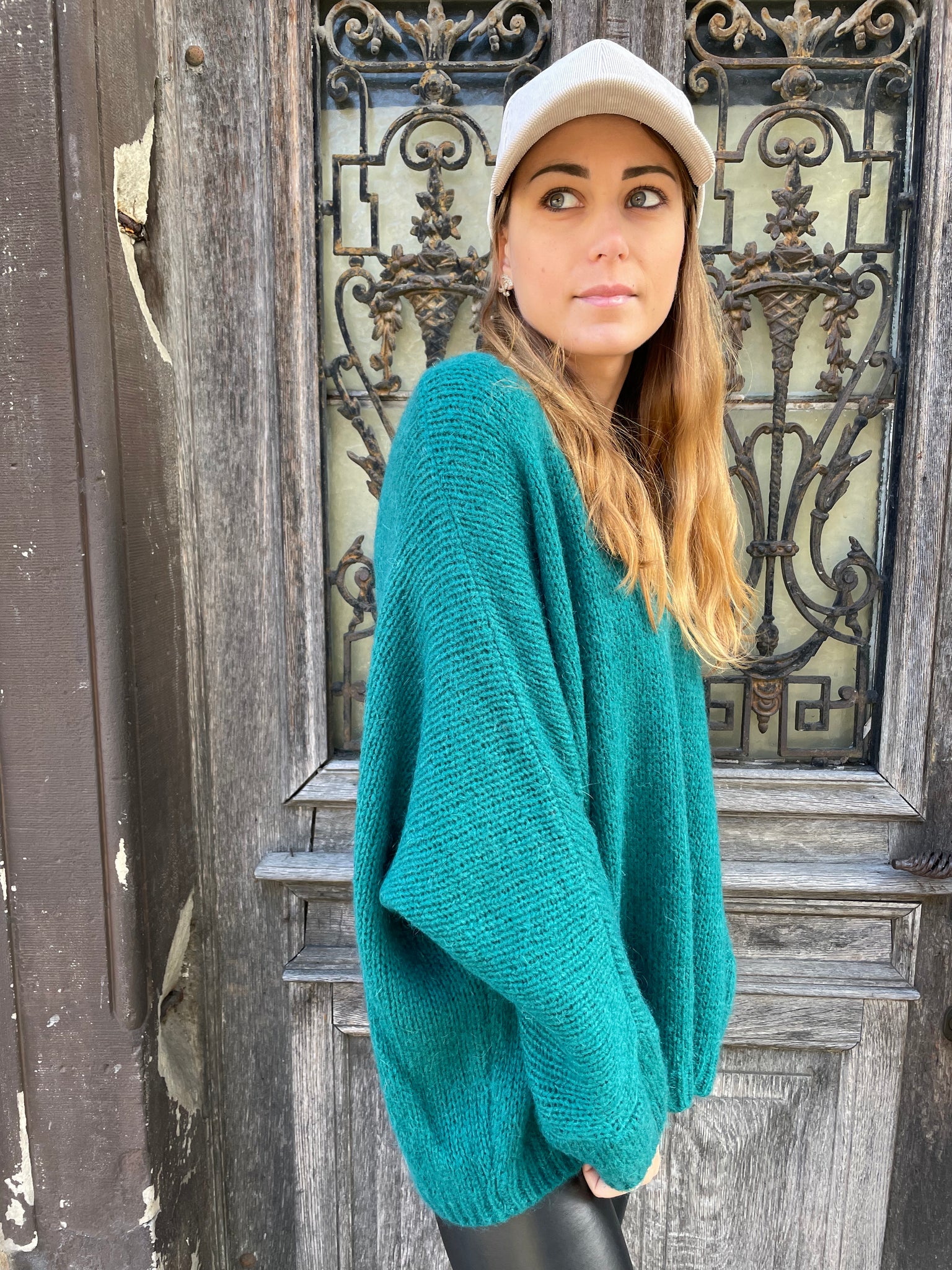 Pull bleu canard ROMY