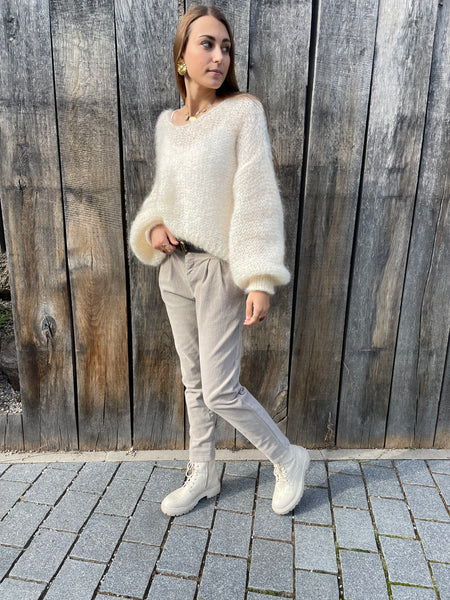 Pantalon velours beige ROCA