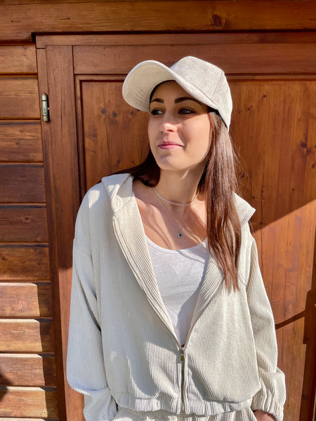Ensemble en velours beige GOLA