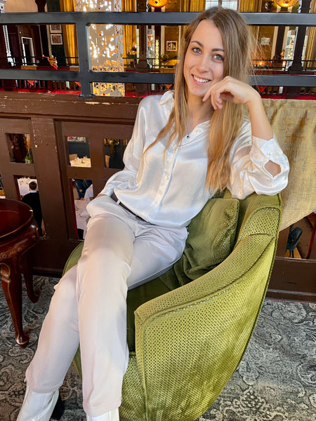 Pantalon beige ADELE