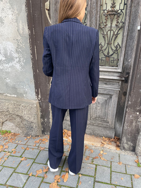Costume rayé bleu et blanc CARRIE