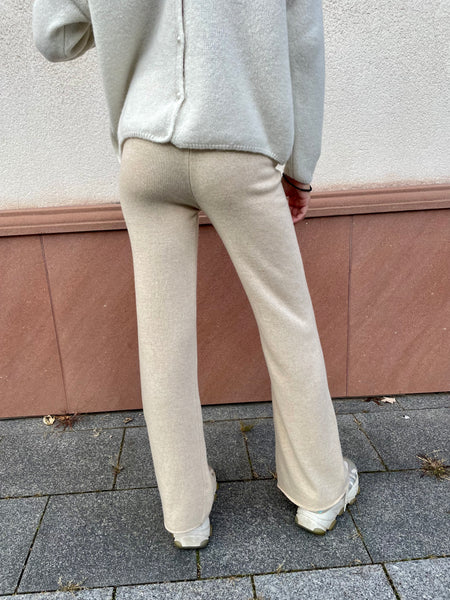 Pantalon beige cachemire PIA