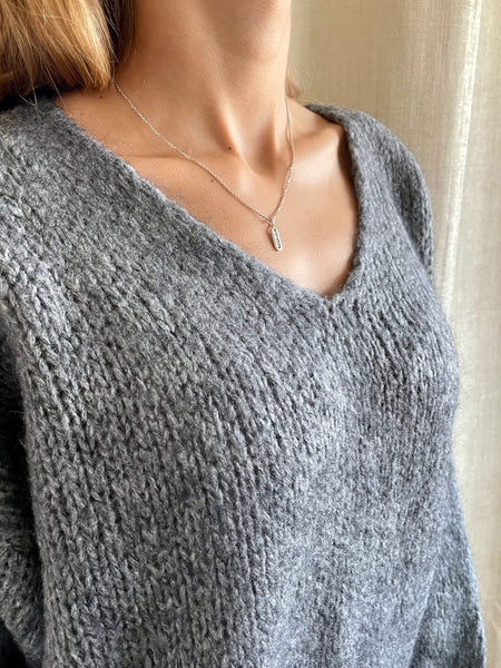 Pull gris LISE