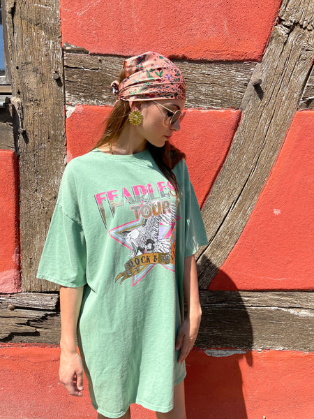 Robe T-shirt kaki EMMA