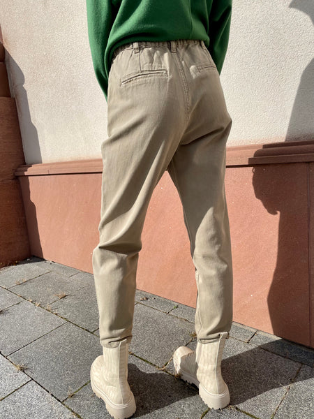 Jeans large beige LIAM