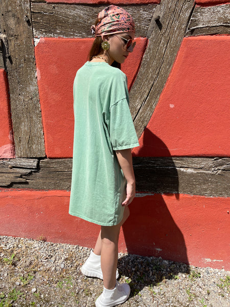 Robe T-shirt kaki EMMA