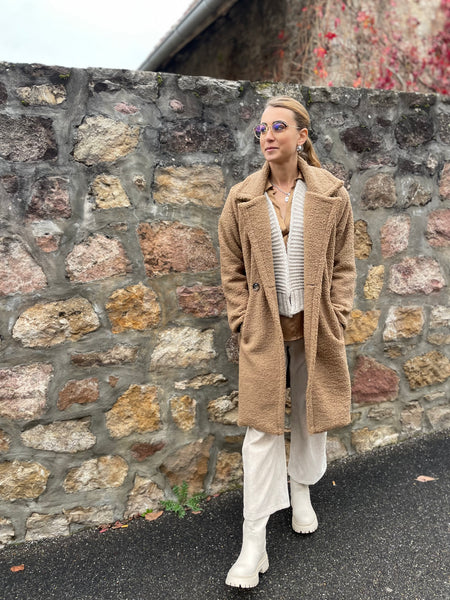 Veste brune JOHANNA