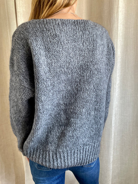 Pull gris LISE