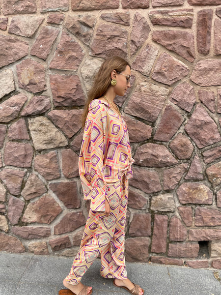Ensemble bohème coloré POLI