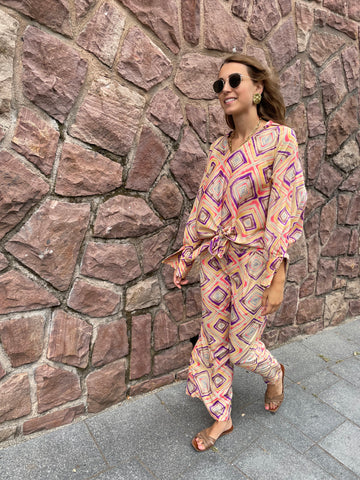 Ensemble bohème coloré POLI