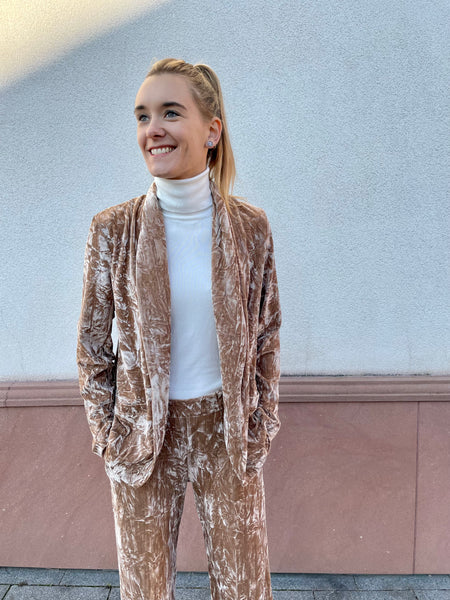 Ensemble velours frappé ARIA