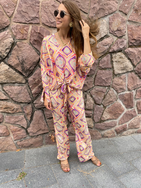 Ensemble bohème coloré POLI