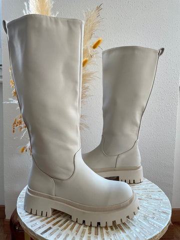 Bottes montantes beiges BALY